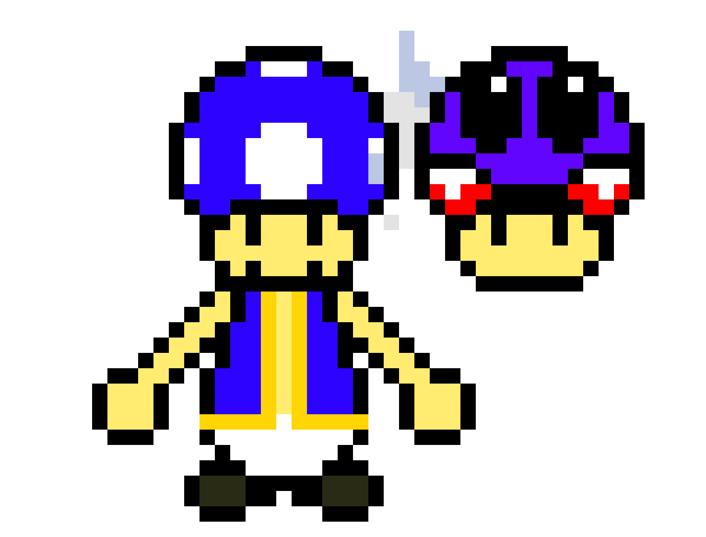 [c589a3] toad and nabbit mushroom