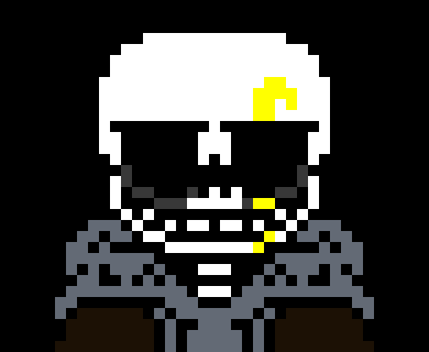 [c7b058] *teleports infront of them* hello..