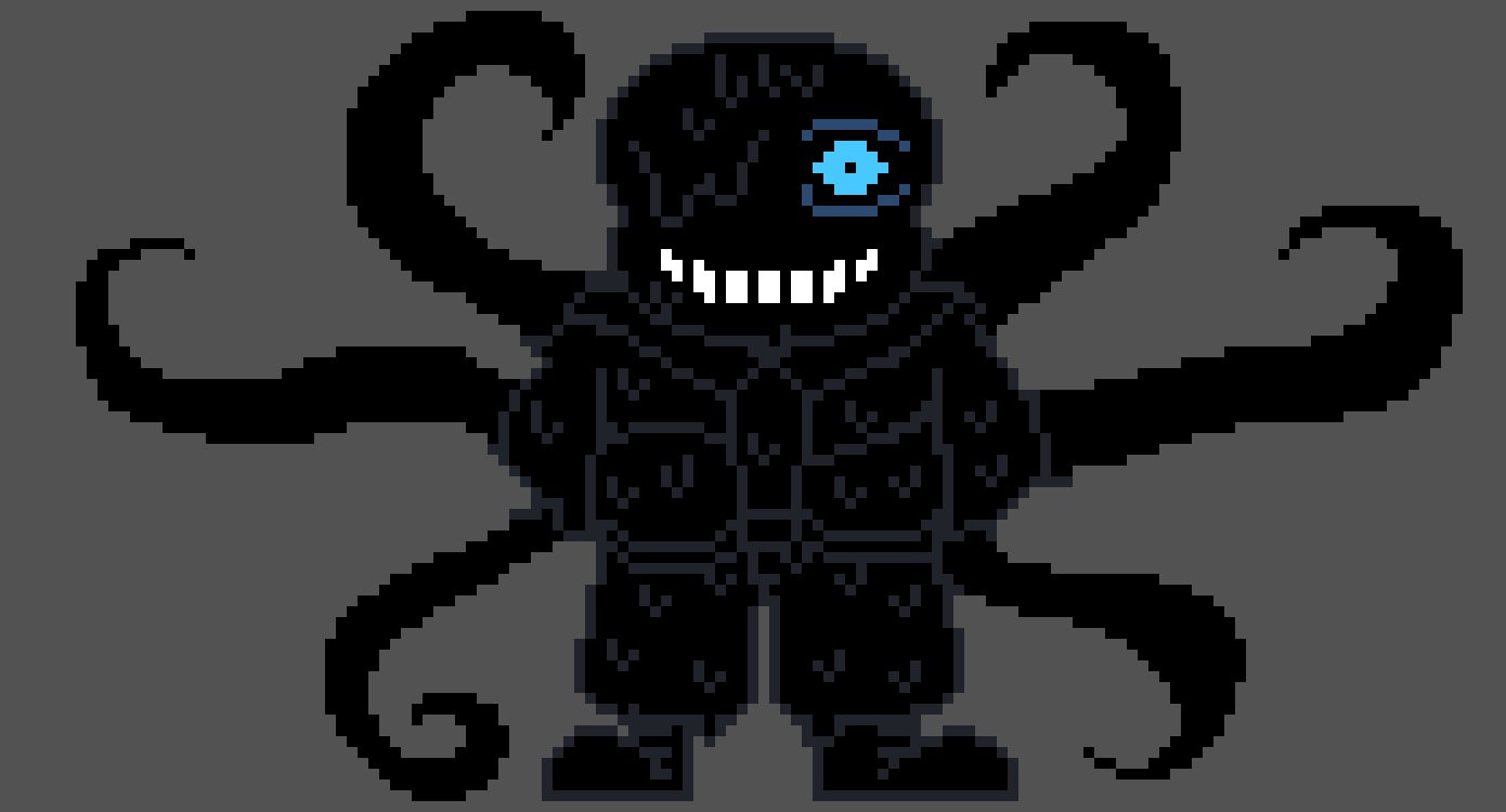 [6346ca] Nightmare Sans Battle Sprite