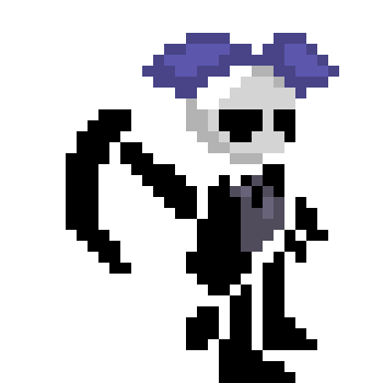 [3fcaee]  and somehow Sans got popular only because Glowing eye and music and this happens because of it -Drone