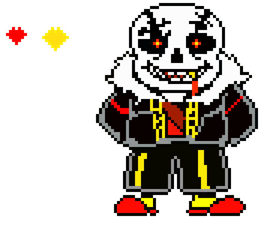 [055bf5] Underfell sans (LAST HIT) Soul
