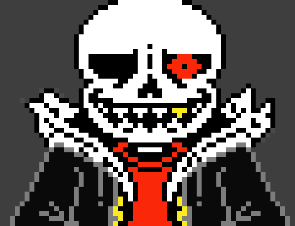 [4fbda4] hey there's a sans shop...(goes in) omg god... it's all the clothes and things that sans au's like to eat... ooo my clothes and mustard... welp i'm just steal these-fell sans 