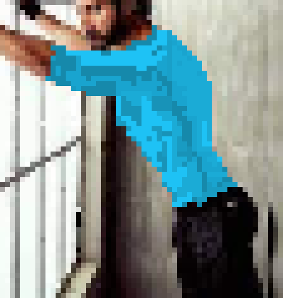 [f914da] shirtless guy with a shirt