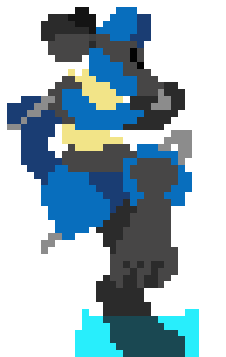 [9664c4] Lucario Up Special Final Version!