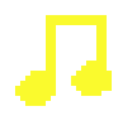 [4c3f51] music note yel
