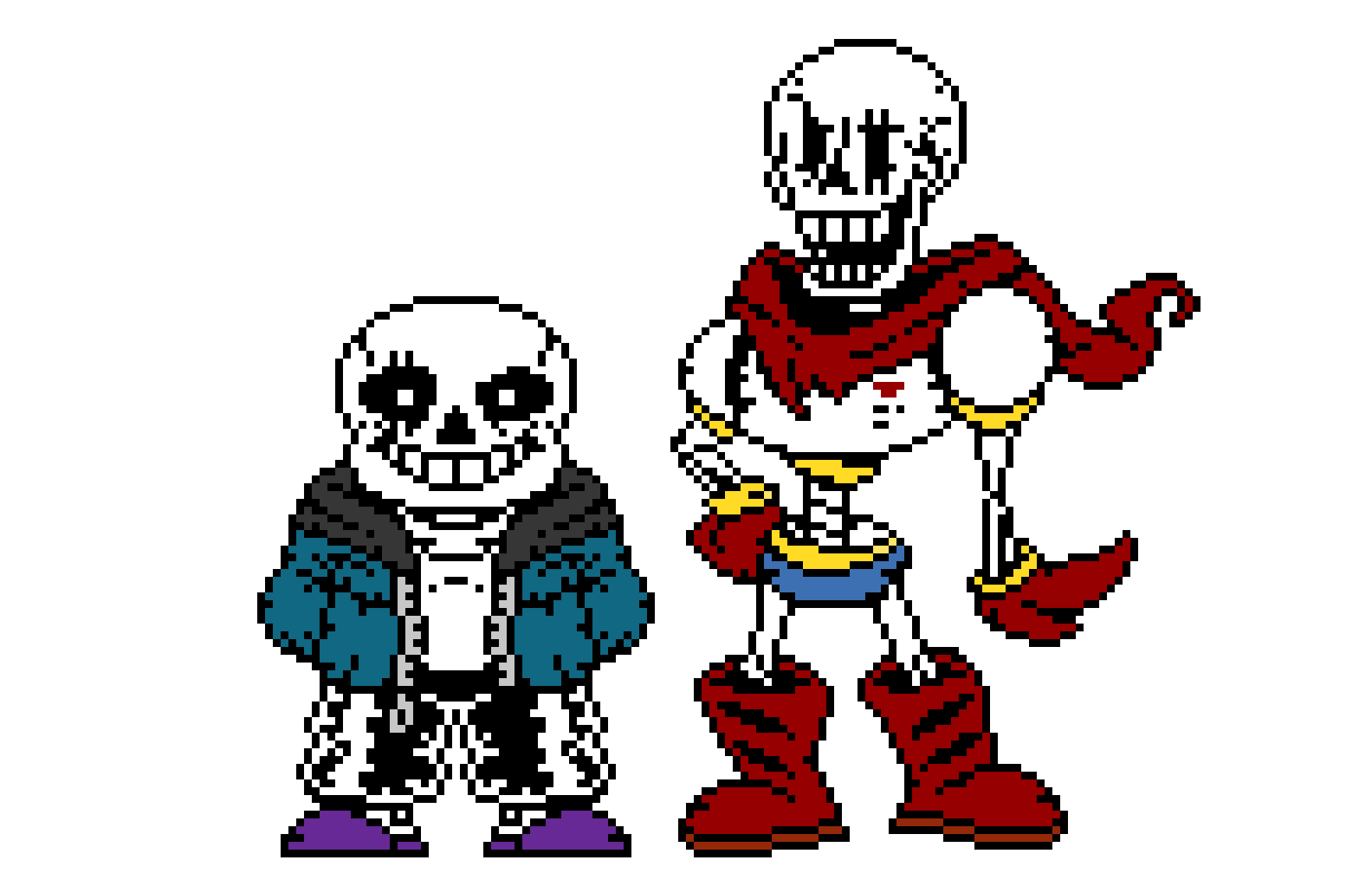 [78efd1] Underfell Sans And Papyrus