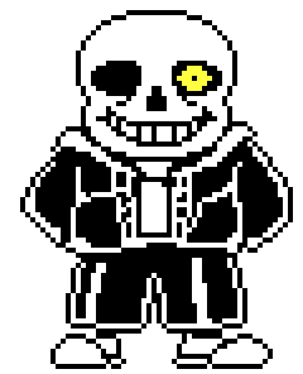 [ca28d9] Sans Yellow Eye | Undertale