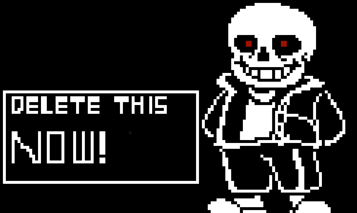 [87a1d6] Deltarune Sans sprite