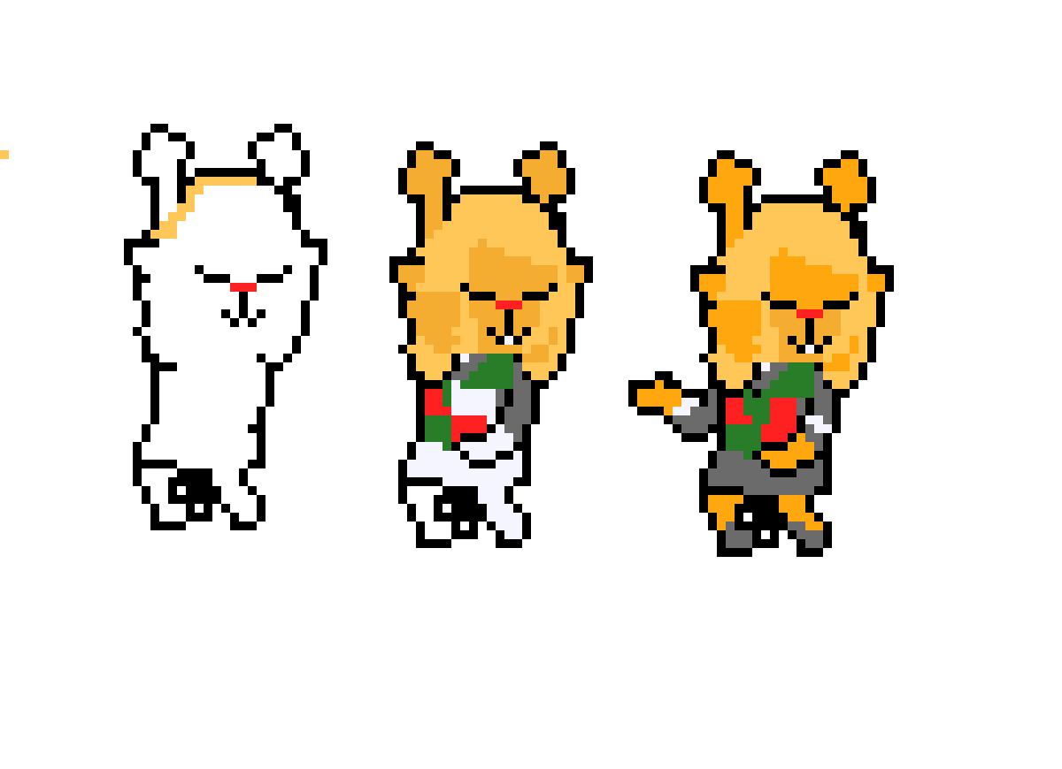 [6d923a] Dancing Noelle Sprite. -Hammy