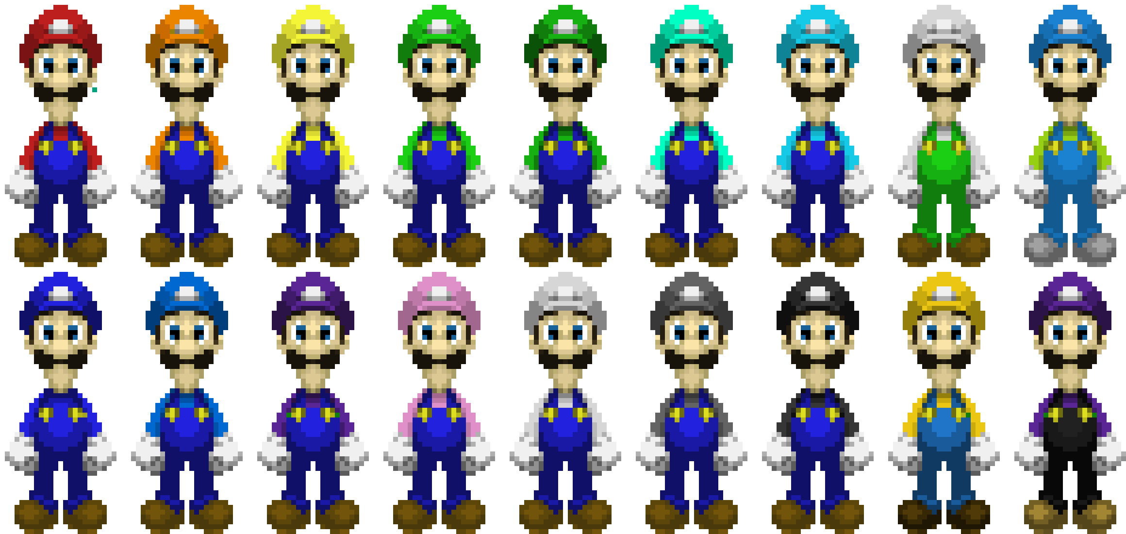 [a228fa] Luigi Colors