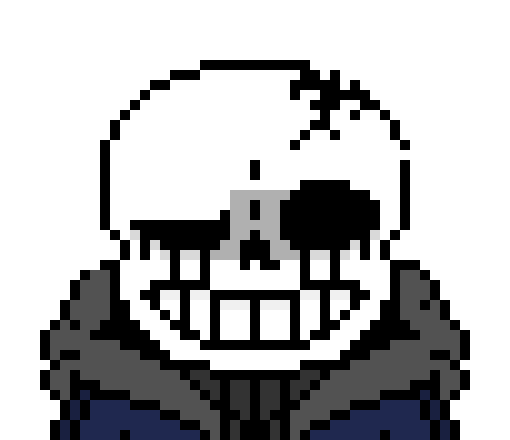 [55e4e5] -Throws a hate knife at the rock- Ill Battle You Later.. -Killer!Sans