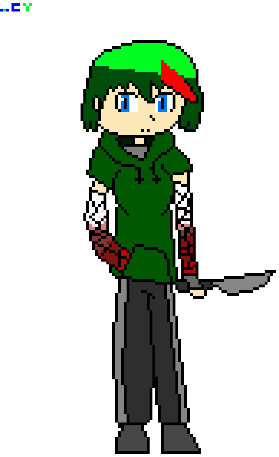 [5b2f3e] WELP! HERE'S YUKI! my new um.... character?