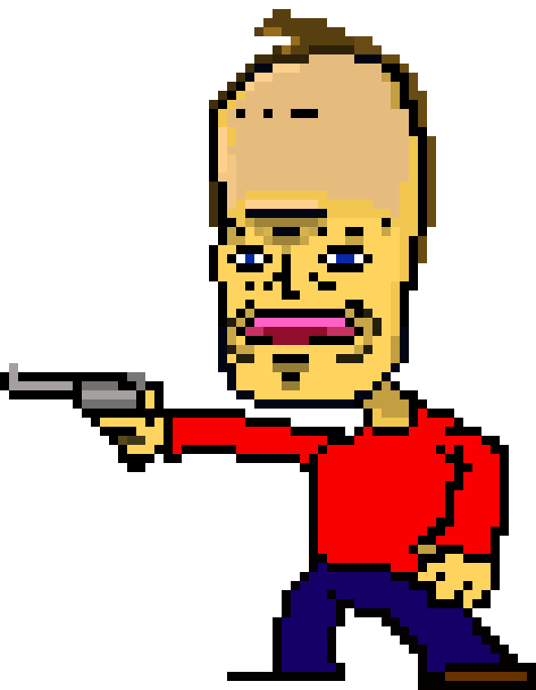 [fcc22b] -joins in and starts shooting the trash bins- THIS IS TOTALLY THE NEUTRON STYLE! -Jimbie Nitrogen