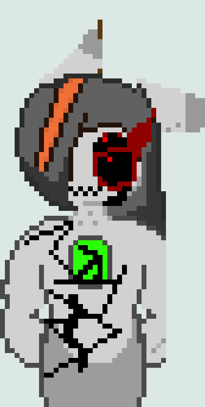 [d8d976] BOO! *Scares him* -Glitch Dreemurr
