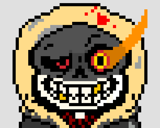 [b72944] *he sees the figure at snowdin turn around* - CT