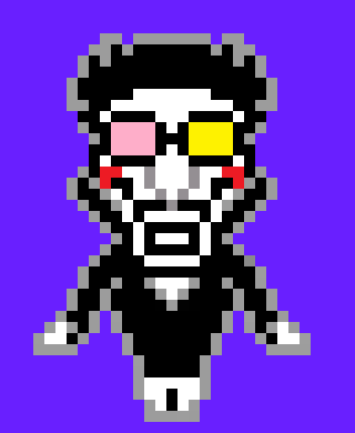 [5437d5] Spamton NEO-A [Bone man] & @ [Fish go blub]?