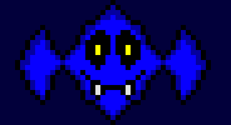 [9664c4] under the ground a bat pun battle sprite