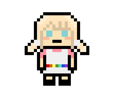 [e6c381] danganronpa pixel sprite base