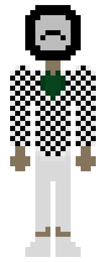 [25d002] *He is walking*