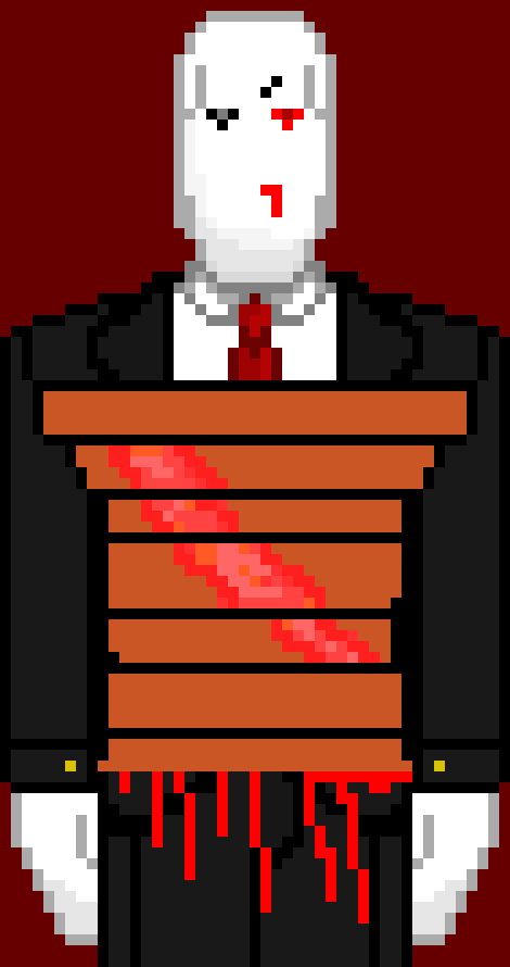 [7398c2] *Sits up* Im not gonna *Stairs at syl* Whats wrong? :Slenderman