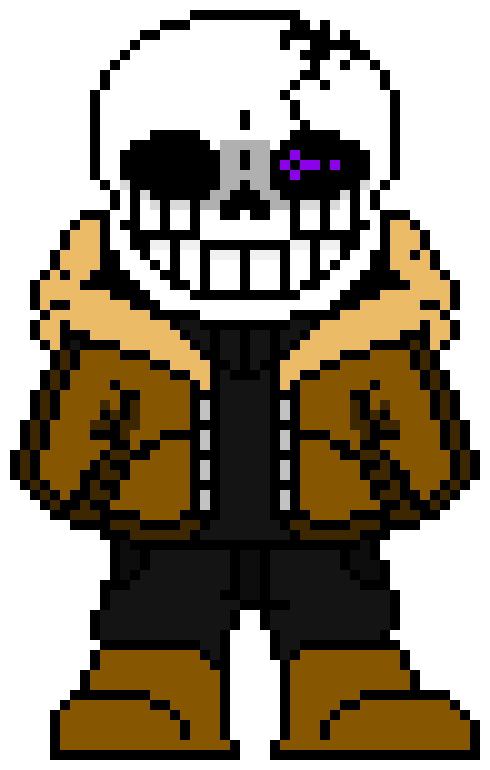 [be2951] dark sans-remember when you and the bad sanses were all together I made you make a fool of your self