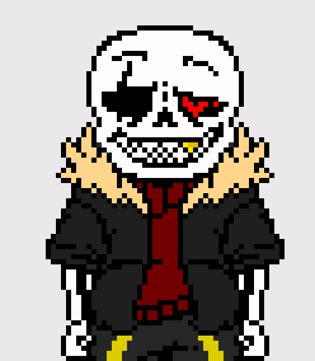 [55e4e5] -looks at dust and landon- Jeez How Many People Are Here? -UnderFell Sans