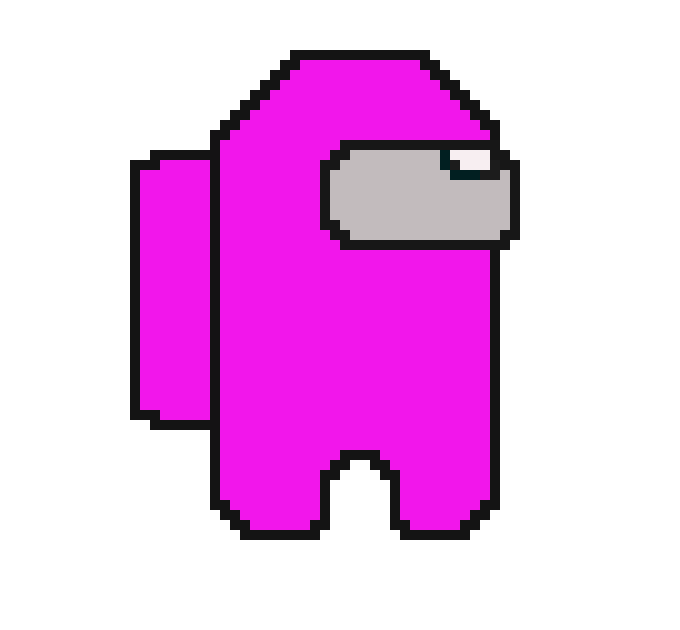 [e087da] Among Us PIXEL Crewmate