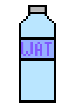 [2f5b3c] BWaterPizelArt