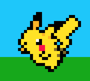 [e52131] pikachu but ground