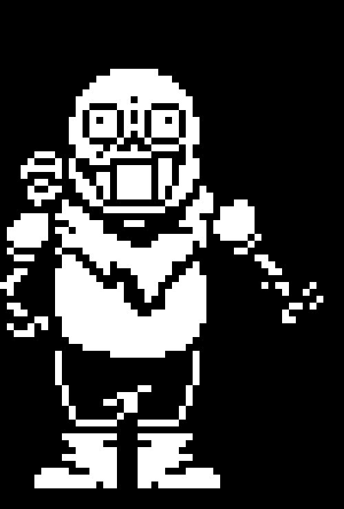 [b7d2ef] Sans: ITS A POO