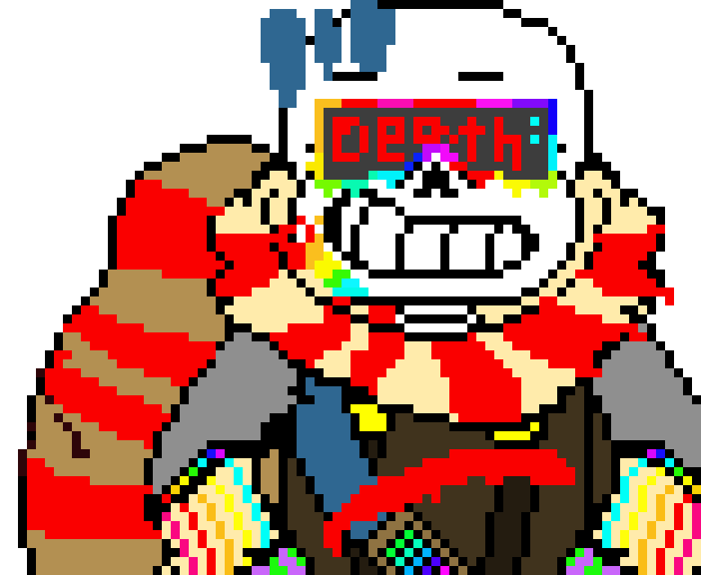 [017444] What is wrong with disbelief papyrus?  - Fresh!Ink sans