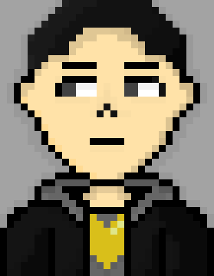 [90896a] *He mutters something under his breath, and looks around from the feeling of being watched.*