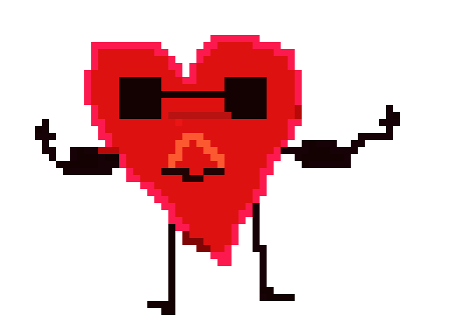 [a8d373] cool heart