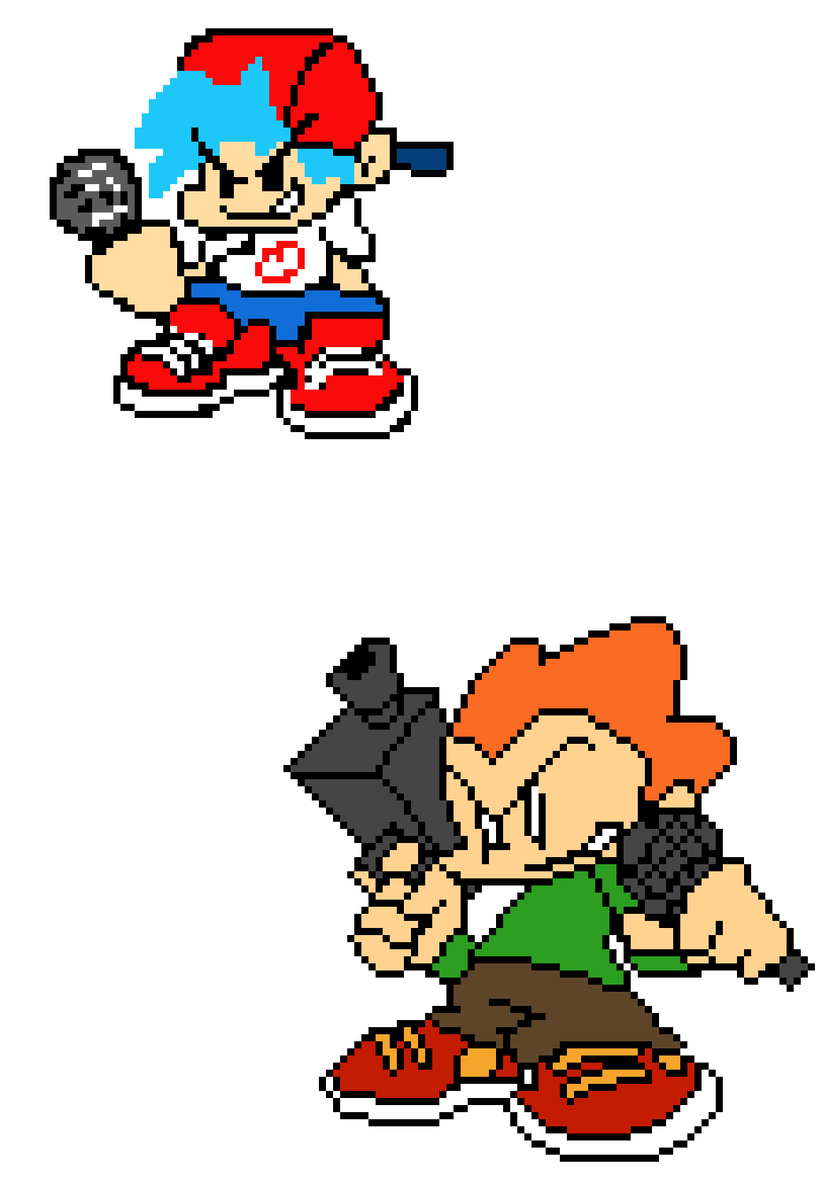 [1f9fb3] boyfriend and pico