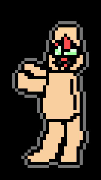 [17d6d3] it's pressed up against a wall in this sprite 