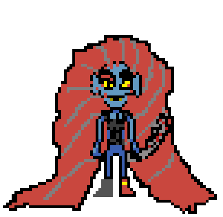 [9664c4] Undyne pirate sprite