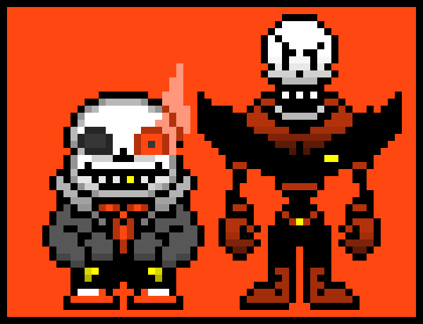[9664c4] The Underfell SkeleBros  