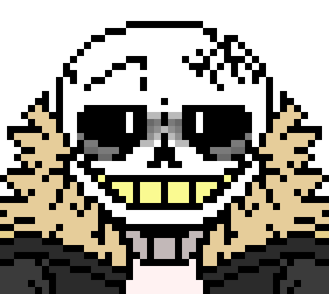 [ebf0c4] *summons blaster and rides on it following sad sans from above*