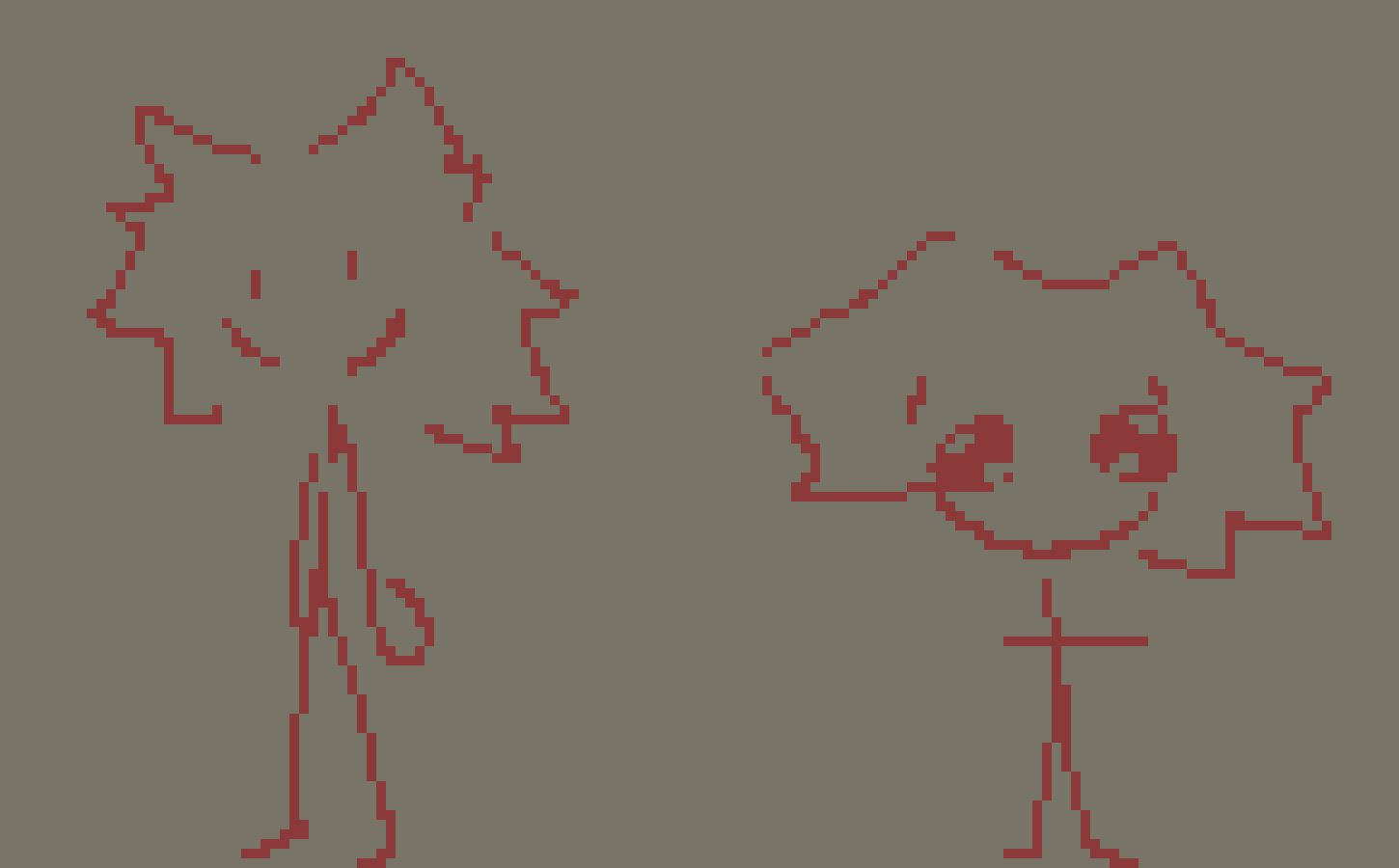 [5a7b69] Ig this is a accurate height difference but height doesn't matter much when ur a shapeshifter-