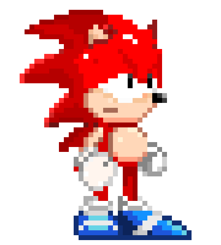 [855695] starts coming to a stop and looks up at the sky)