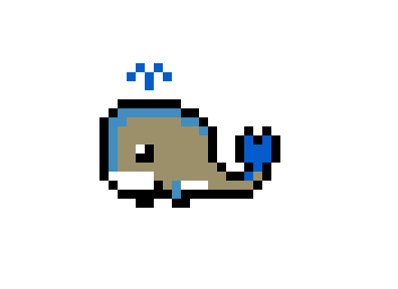 [e3be5b] Pixel Whale