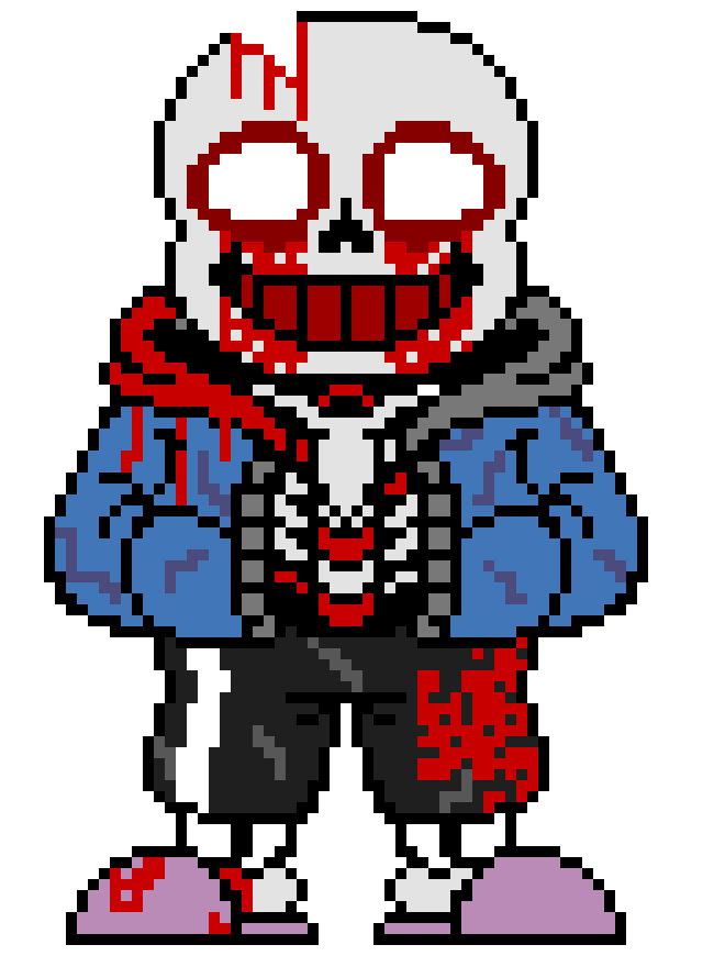 [882a04] Undertale blood god sans