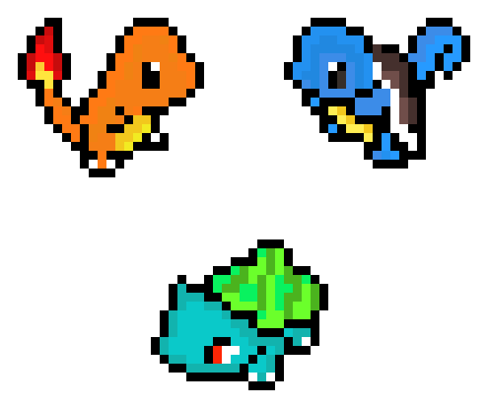[9664c4] SJ - Pokemon Starters!