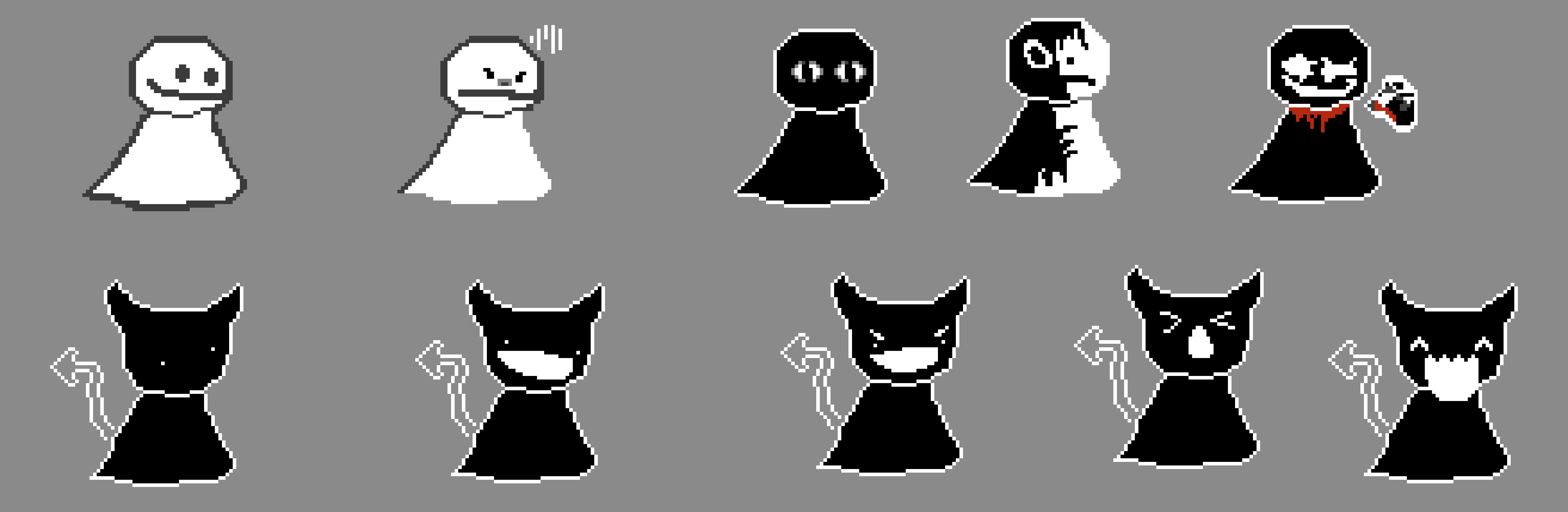 [4fbda4] i made these... they look where because i'm working on changing the outlines for all of them...-Evan