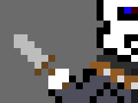 [cde35d] *puts his gun away,and brings out a knife*ok,next question...just answer me while your rp'ing,alright?