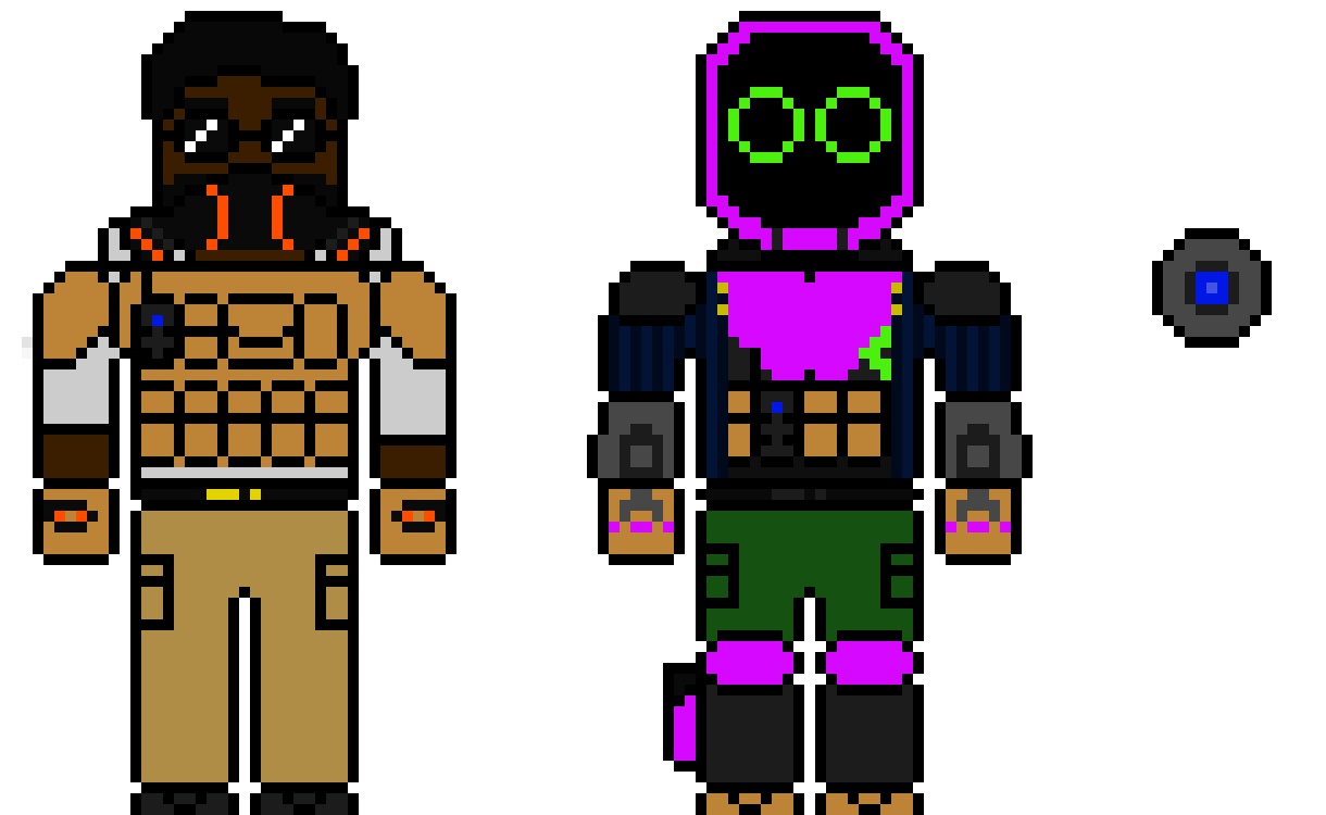 [be2951] *they all see the blasters*Purple:I think they were good*Purple drops a device making a force field*All of them:CAN'T TOUCH US KNOW B*TCHES!