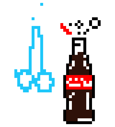 [9664c4] Old School Coke Bottle