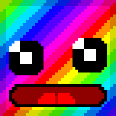 [9c6096] EPIC Geometry Dash Rainbow Icon