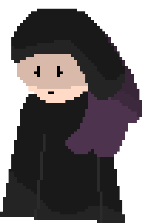 [a2471d] *after hearing the voice, she curls up, covering her face, petrified*