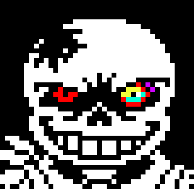 [1df244] *next to DustSwap!Papyrus & watches the fight* - Chris ک